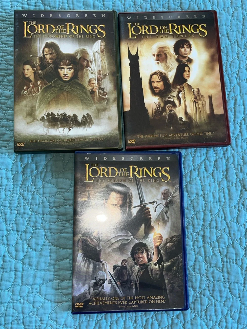 The Lord of the Rings: The Motion Picture Trilogy (Black) - Widescreen DVD